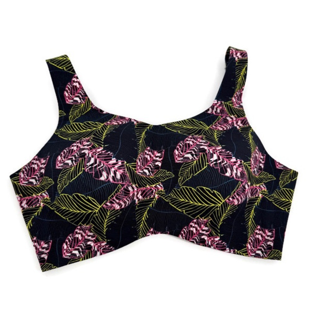 Knix Catalyst High-Impact Sports Bra Rare Print Electric‎ Aloha 7+